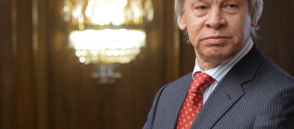 Председатель комитета Государственной Думы РФ по международным делам Алексей Пушков Председатель комитета Государственной Думы РФ по международным делам Алексей Пушков - Sputnik Узбекистан