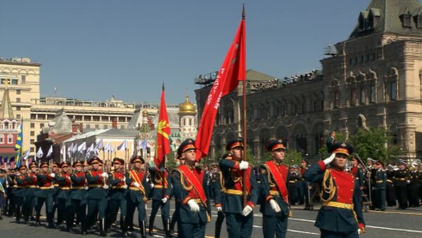 Самые яркие моменты парада Победы на Красной площади в Москве - Sputnik Узбекистан