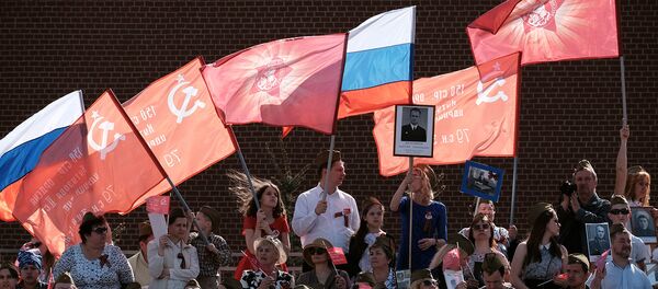 Акция Бессмертный полк в Москве - Sputnik Узбекистан