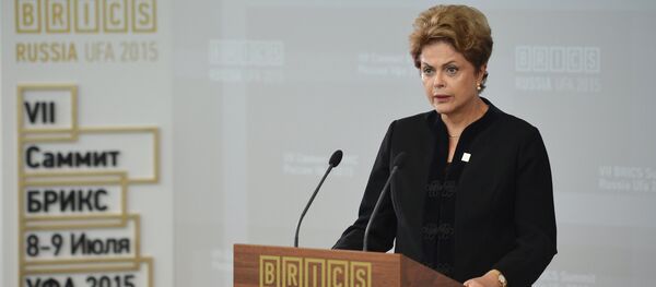 Президент Федеративной Республики Бразилия Дилма Роуссефф. - Sputnik Узбекистан