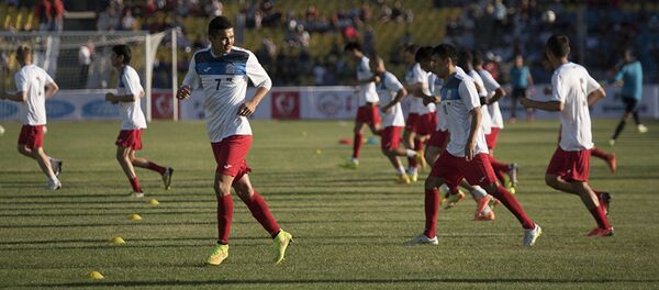 Тренировка сборной Кыргызстана - Sputnik Узбекистан