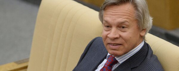 Председатель комитета Государственной думы РФ по международным делам Алексей Пушков - Sputnik Узбекистан