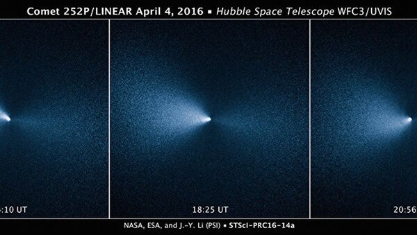 Хаббл сфотографировал комету, танцующую тверк - Sputnik Узбекистан