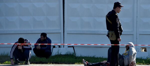 На месте массовой драки на Хованском кладбище - Sputnik Узбекистан