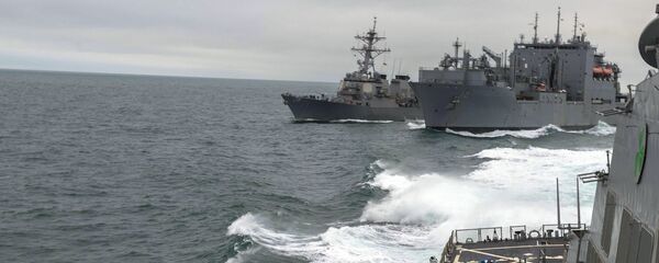 НАТО ҳарбий кемалари - Sputnik Ўзбекистон