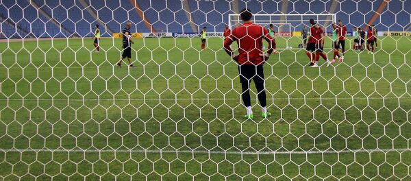 Тренировка ФК Локомотив Тренировка ФК Локомотив - Sputnik Узбекистан