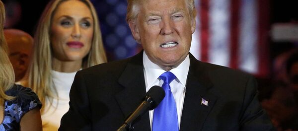 Американский миллиардер и телеведущий Дональд Трамп Американский миллиардер и телеведущий Дональд Трамп - Sputnik Ўзбекистон
