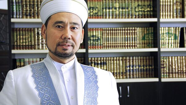 Наиб-муфтий, главный имам столичной мечети Хазрет Султан Серикбай хаджи Ораз - Sputnik Узбекистан