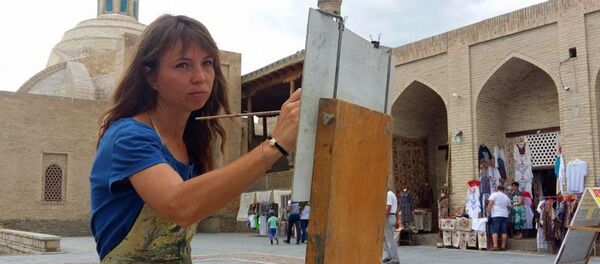 Москвалик рассом Ирина Долгих Москвалик рассом Ирина Долгих - Sputnik Ўзбекистон