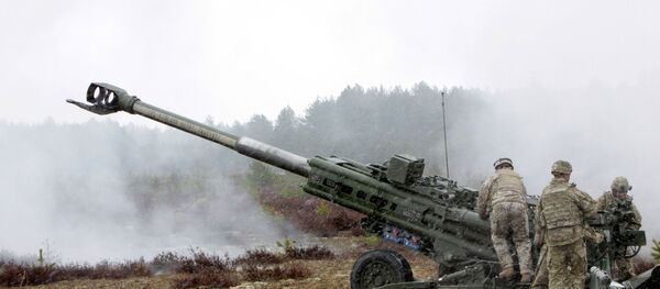 Военные учения НАТО Operation Summer Shield на полигоне Адажи в Латвии Военные учения НАТО Operation Summer Shield на полигоне Адажи в Латвии - Sputnik Ўзбекистон