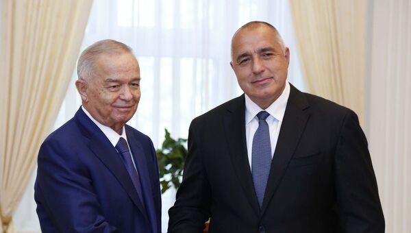 Президент Узбекистана Ислам Каримов и премьер Болгарии Бойко Борисов - Sputnik Узбекистан