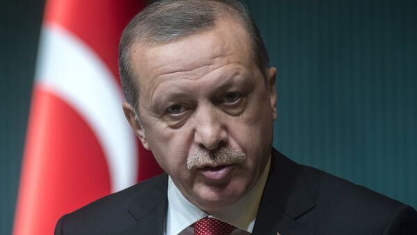 Президент Турецкой республики Реджеп Тайип Эрдоган - Sputnik Узбекистан