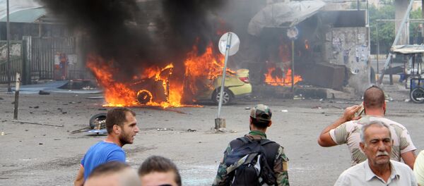 Взрыв в сирийском городе Тартус - Sputnik Узбекистан