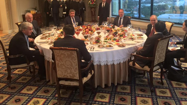 Ужин с участием глав МИД стран ШОС в Ташкенте - Sputnik Узбекистан