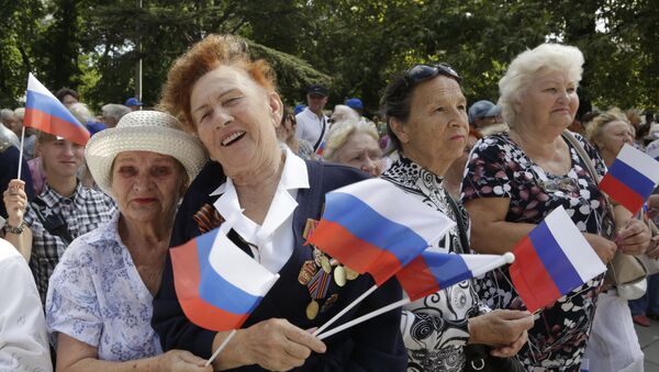 Россияне отмечают праздник - Sputnik Узбекистан