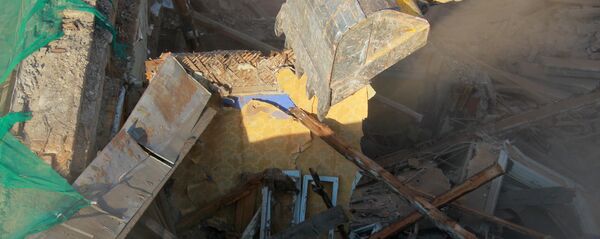 Снос дома Снос дома - Sputnik Ўзбекистон