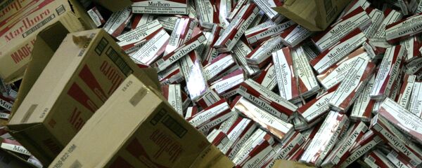 Контрафактные сигареты - Sputnik Узбекистан
