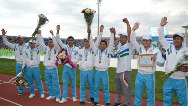 Победители Универсиады-2016 в Фергане - Sputnik Узбекистан
