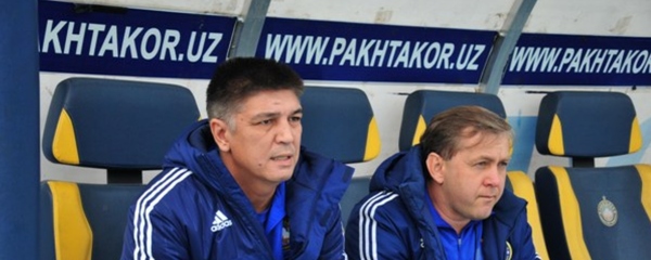 Тренерский штаб Пахтакора Нуъмон Хасанов и Григорий Колосовский - Sputnik Узбекистан