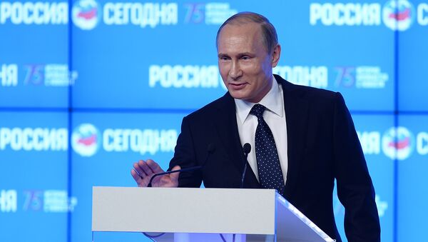 Президент Российской Федерации Владимир Путин - Sputnik Узбекистан