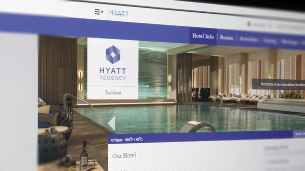 Сайт отеля Hyatt Regency Tashkent Сайт отеля Hyatt Regency Tashkent - Sputnik Ўзбекистон