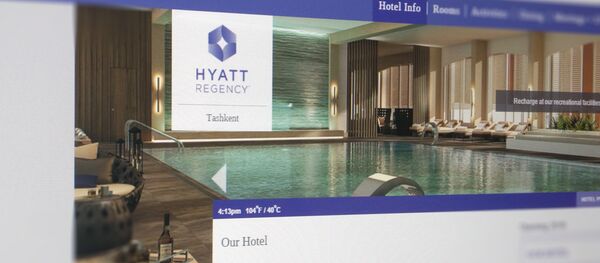 Сайт отеля Hyatt Regency Tashkent - Sputnik Узбекистан