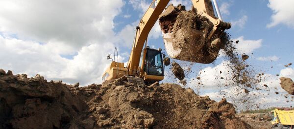 Экскаватор - Sputnik Узбекистан