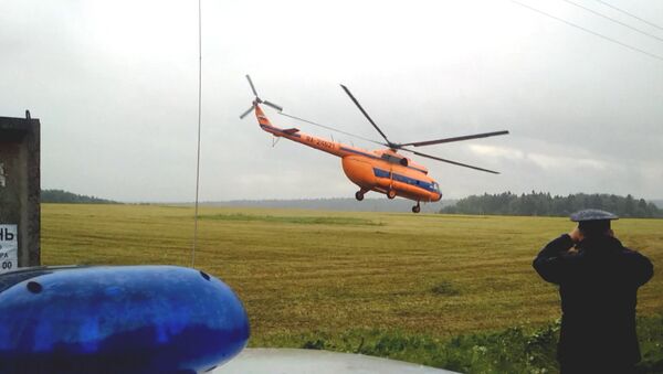 Спасатели отправились на место крушения Су-27 в Подмосковье - Sputnik Узбекистан