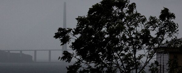 Тайфун Гони в Приморье Тайфун Гони в Приморье - Sputnik Узбекистан