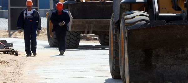 Подготовительные работы перед строительством Подготовительные работы перед строительством - Sputnik Узбекистан