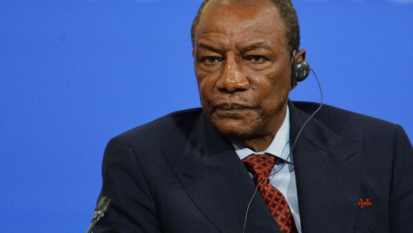 Gvineya Respublikasi prezidenti Alfa Konde - Sputnik O‘zbekiston