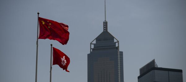 Aksii protesta za demokratizatsiyu viborov v Gonkonge - Sputnik O‘zbekiston