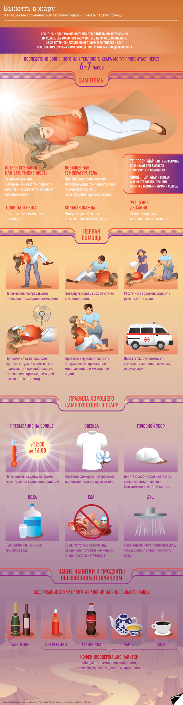 Июль в Узбекистане может стать самым жарким за всю историю - Sputnik Узбекистан
