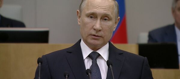 Путин назвал исторический итог работы Госдумы шестого созыва Путин назвал исторический итог работы Госдумы шестого созыва - Sputnik Узбекистан