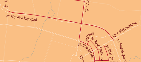 Toshkent xaritasi Toshkent xaritasi - Sputnik O‘zbekiston