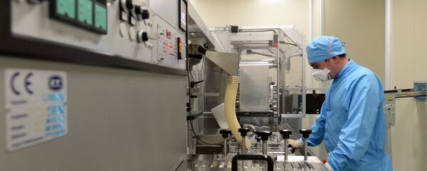 Работа фармацевтического предприятия - Sputnik Узбекистан