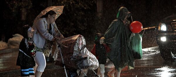 Тайфун Гони в Приморском крае Тайфун Гони в Приморском крае - Sputnik Узбекистан