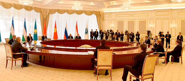 Тошкентда ШҲТ раҳбарлари кенгаши Тошкентда ШҲТ раҳбарлари кенгаши - Sputnik Ўзбекистон