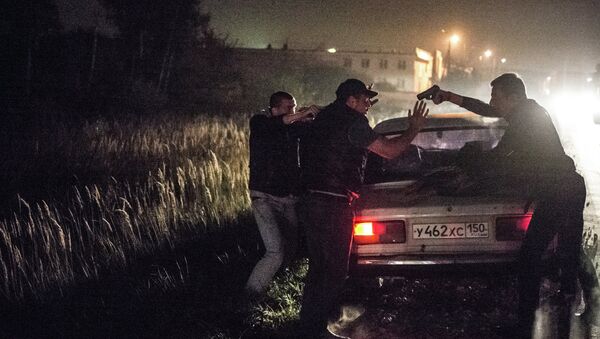 Стритрейсеры на ночных рейдах по поиску банды ГТА. Архивное фото - Sputnik Узбекистан