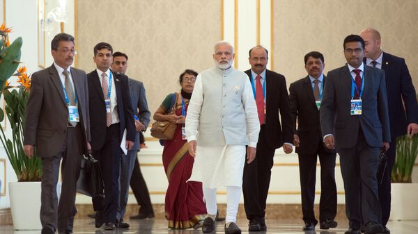 Premyer-ministr Indii Narendra Modi na sammite ShOS v Tashkente - Sputnik O‘zbekiston