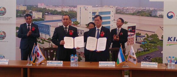 Закладка первого камня в строительство технопарка в Ташкенте - Sputnik Узбекистан