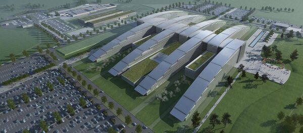 Проект штаб-квартиры НАТО в Брюсселе Проект штаб-квартиры НАТО в Брюсселе - Sputnik Ўзбекистон