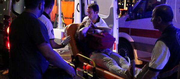 Пострадавшие во время теракта в Турции - Sputnik Узбекистан