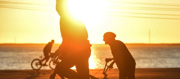 Велосипедисты - Sputnik Узбекистан