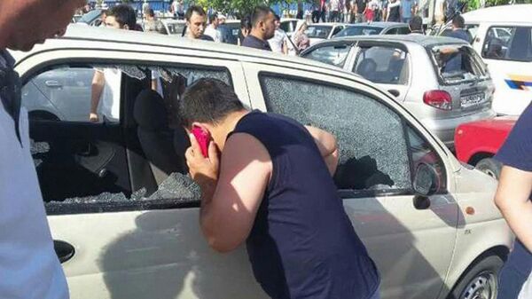 На территории ташкентского базара «Урикзор» прорвало теплотрассу. Серьезно пострадало два автомобиля На территории ташкентского базара «Урикзор» прорвало теплотрассу. Серьезно пострадало два автомобиля - Sputnik Узбекистан