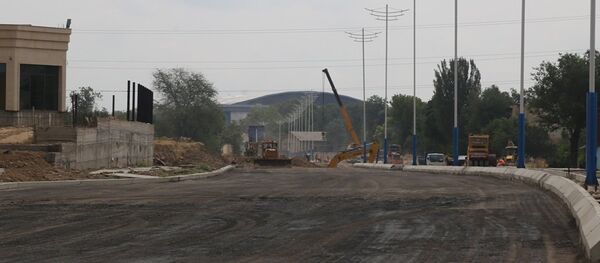 Строительство участка дороги по улице Тараккиет в Ташкенте - Sputnik Ўзбекистон