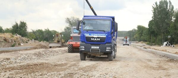 Строительство участка дороги по улице Тараккиет в Ташкенте - Sputnik Узбекистан