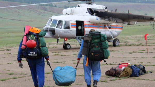 Поиск пропавшего в Иркутской области самолета Ил-76 МЧС России - Sputnik Узбекистан