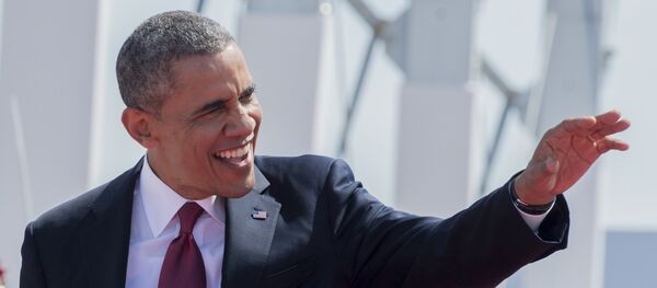 Америка Қўшма Штатлари президенти Барак Обама. Америка Қўшма Штатлари президенти Барак Обама. - Sputnik Ўзбекистон