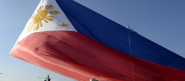 Филиппин байроғи Филиппин байроғи - Sputnik Ўзбекистон